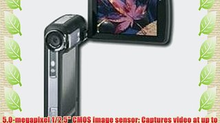 Insignia NS-DCC5HB09 - Camcorder - High Definition with digital player/voice recorder - widescreen
