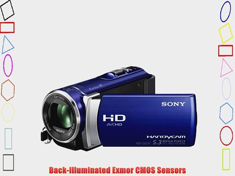 Sony HDR-CX210 High Definition Handycam Camcorder (Blue)