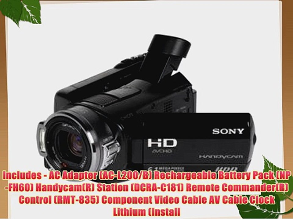 Sony HDR-SR8 100GB Hard Drive Digital Camcorder