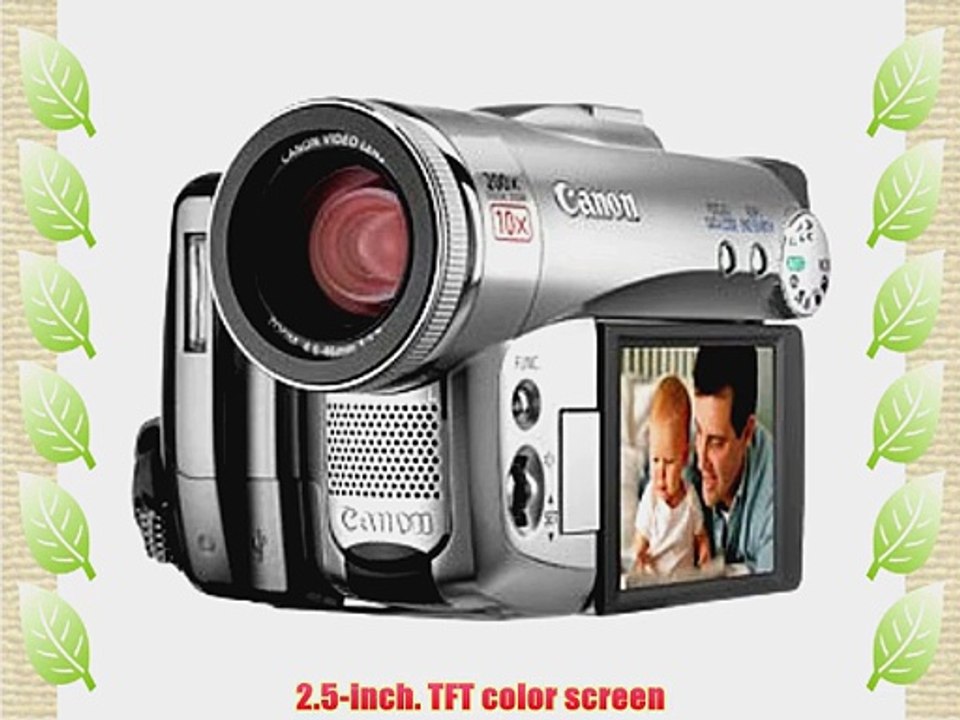 Canon Optura 50 MiniDV Camcorder w/10x Optical Zoom