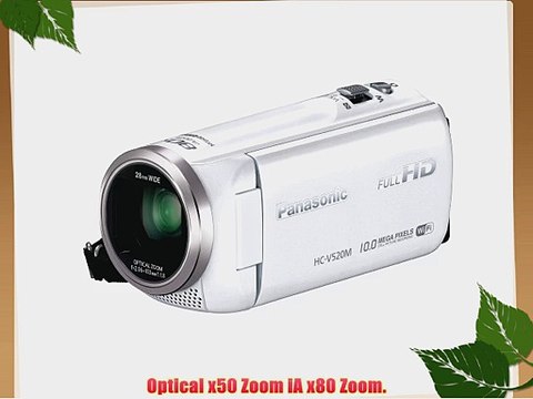 Panasonic Digital High-Vision Camcorder 32GB White HC-V520M-W (Japan model)
