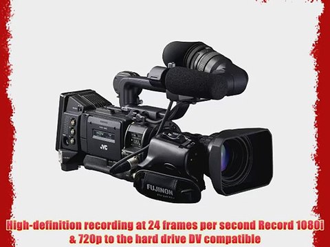 JVC GY-HD200UB High Definition 3-CCD MiniDV Professional Camcorder with 16x ProHD Fujinon Lens