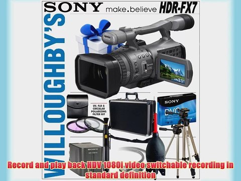 Sony HDR-FX7 3-CMOS Sensor HDV High-Definition Handycam Camcorder with 20x Optical Zoom Willoughy's