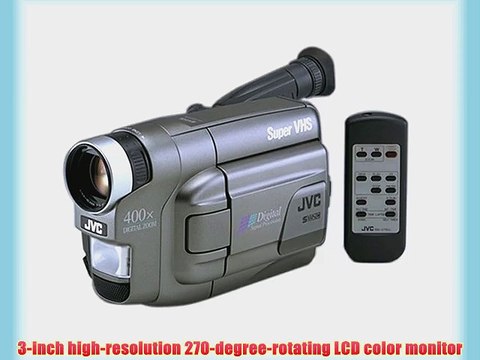 JVC GR-SXM520U Palm Size Compact Super VHS Camcorder With LCD Monitor