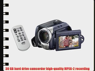 JVC Everio GZMG57 1.3MP 30GB Hard Disk Drive Digital Media Camcorder with 15x Optical Zoom