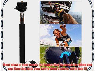 XCSOURCE Gopro Accessories Set for Gopro Hero 2 3 3  4 including Wrist Strap Mount  Chest Belt