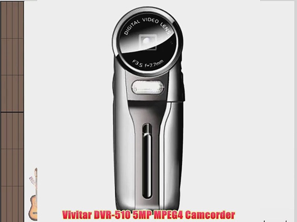 Vivitar DVR-510 5MP MPEG4 Camcorder
