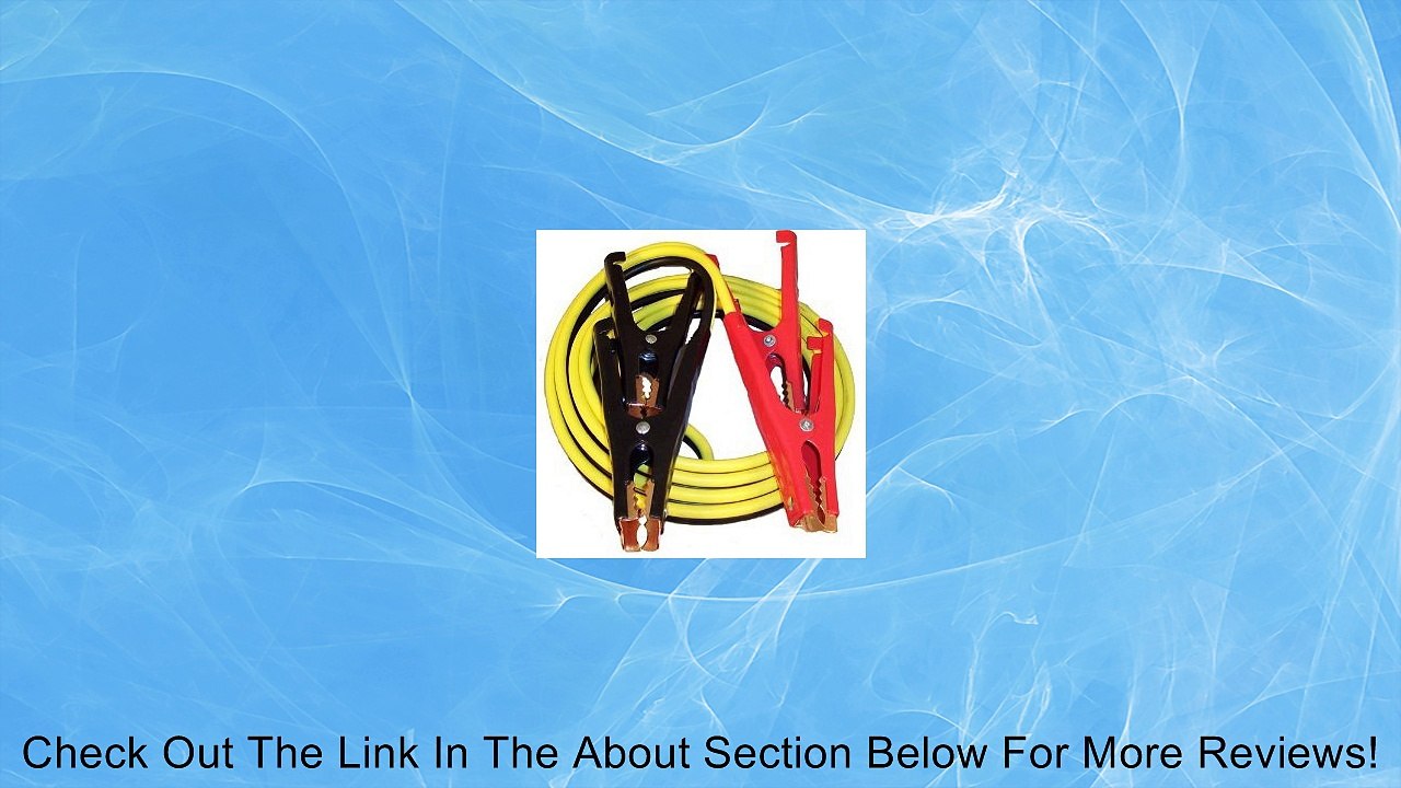 Samcomorg 20 Ft X 4 Gauge Heavy Duty Rescue Booster Jump Cable Review