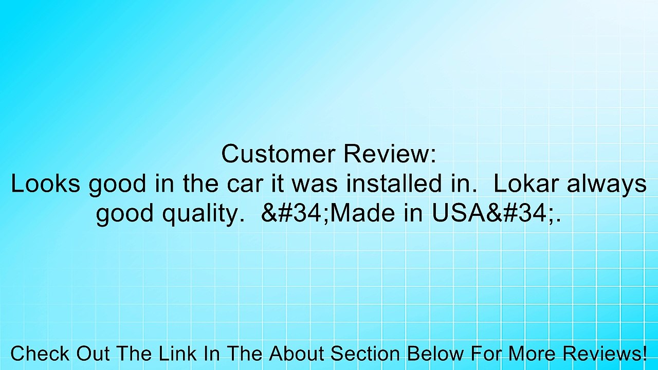 Lokar XBFG-6012 XL Black Throttle Pedal with Insert Review