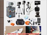 GoPro Hero3  Silver Edition Surfers Kit: Package Includes 50' Tripod   27' Mono-pod   Gripster