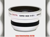 Kenko 0.43X Fisheye Super Wide Angle lens for 37mm Camcorders #SGW-043
