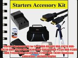 Starters Accessory Kit for Sony HDR-XR260V HDR-CX220 HDR-CX230 HDR-CX290 HDR-CX380 HDR-CX430V