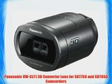 Panasonic VW-CLT1 3D Converter Lens for SDT750 and SDT650 Camcorders