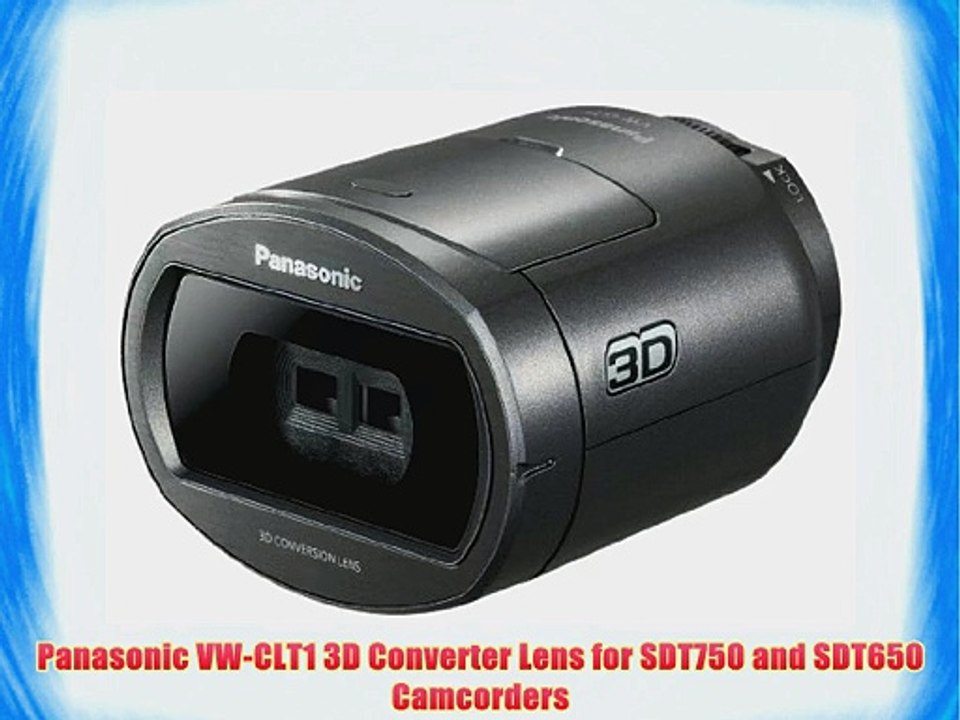 Panasonic VW-CLT1 3D Converter Lens for SDT750 and SDT650 Camcorders
