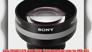 Sony VCLHG1737C High Grade TeleConversion Lens for HRD-HC1 HC5 HD1000U HC7 DCR-SR200 DCR-DVD308