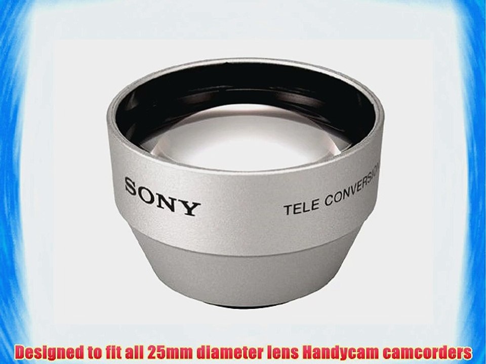 Sony VCL2025S Tele Conversion Lens x 2.0 for 25mm Lenses