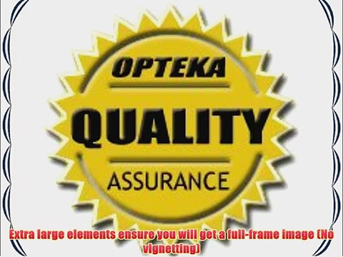 Opteka 58mm 0.4X HD2 Large Element Fisheye Lens for Professional Video Camcorders