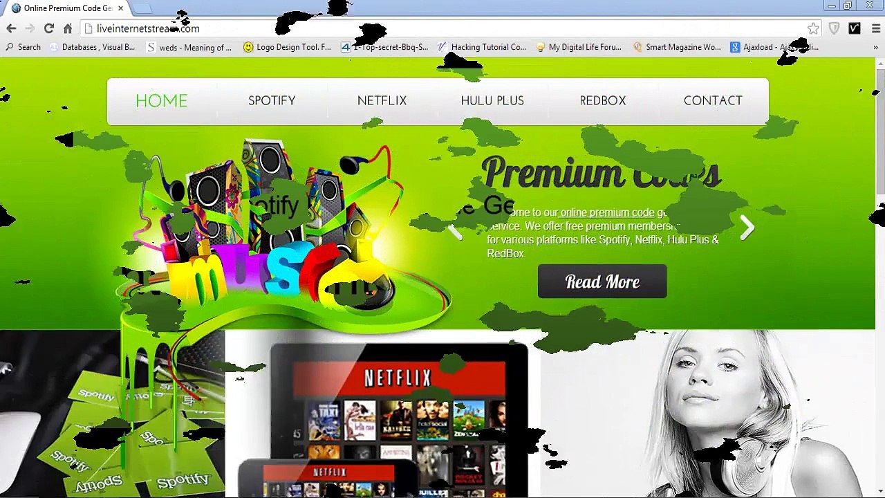 Free Spotify premium code generator online 2015 [Liveinternetstream]