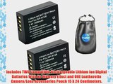 ValuePack (2 Count): Digital Replacement Battery for Specific Digital Camera and Camcorder