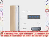 Lumsing? High Capacity 10400mah Portable External Battery Pack Power Bank Backup Power Supply