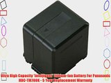 Ultra High Capacity 'Intelligent' Lithium-Ion Battery For Panasonic HDC-TM700K - 5 Year Replacement