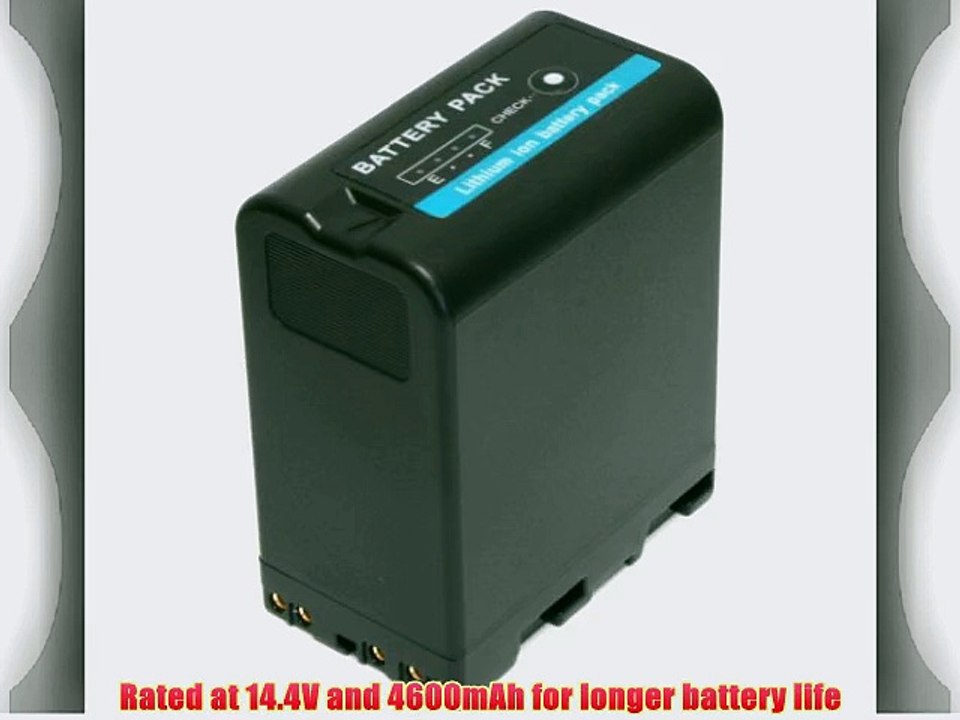 Wasabi Power Battery for Sony BP-U60 and Sony PMW-100 PMW-150 PMW-160 PMW-200 PMW-300 PMW-EX1