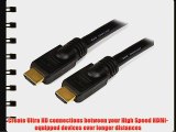 25 ft  High Speed HDMI Cable - Ultra HD 4k x 2k HDMI Cable - HDMI to HDMI M/M - 25ft HDMI 1.4