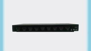 CKITZE BG-570 HDMI 1 to 8 HDMI Ports v1.3 HDCP 8 HDMI Splitter Switcher