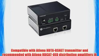 Atlona Technologies AT-HDRX-RSNET RS-232 HDBaseT RX Box for HDMI Cable with Ethernet