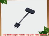 Sony IT HDMI Adapter Cable for Sony Xperia Tablet (SGPHC1)