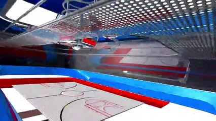 Après un rebond offensif, Rudy Gobert dunke violemment sur Mason Plumlee