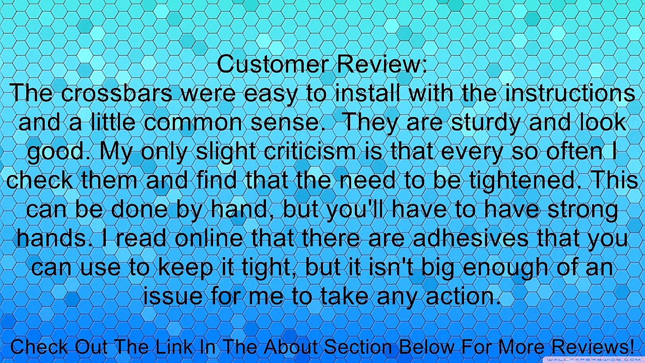 Jeep Patriot OEM Cross-Roof Rails 2007-2010 Mopar 82210804 Review