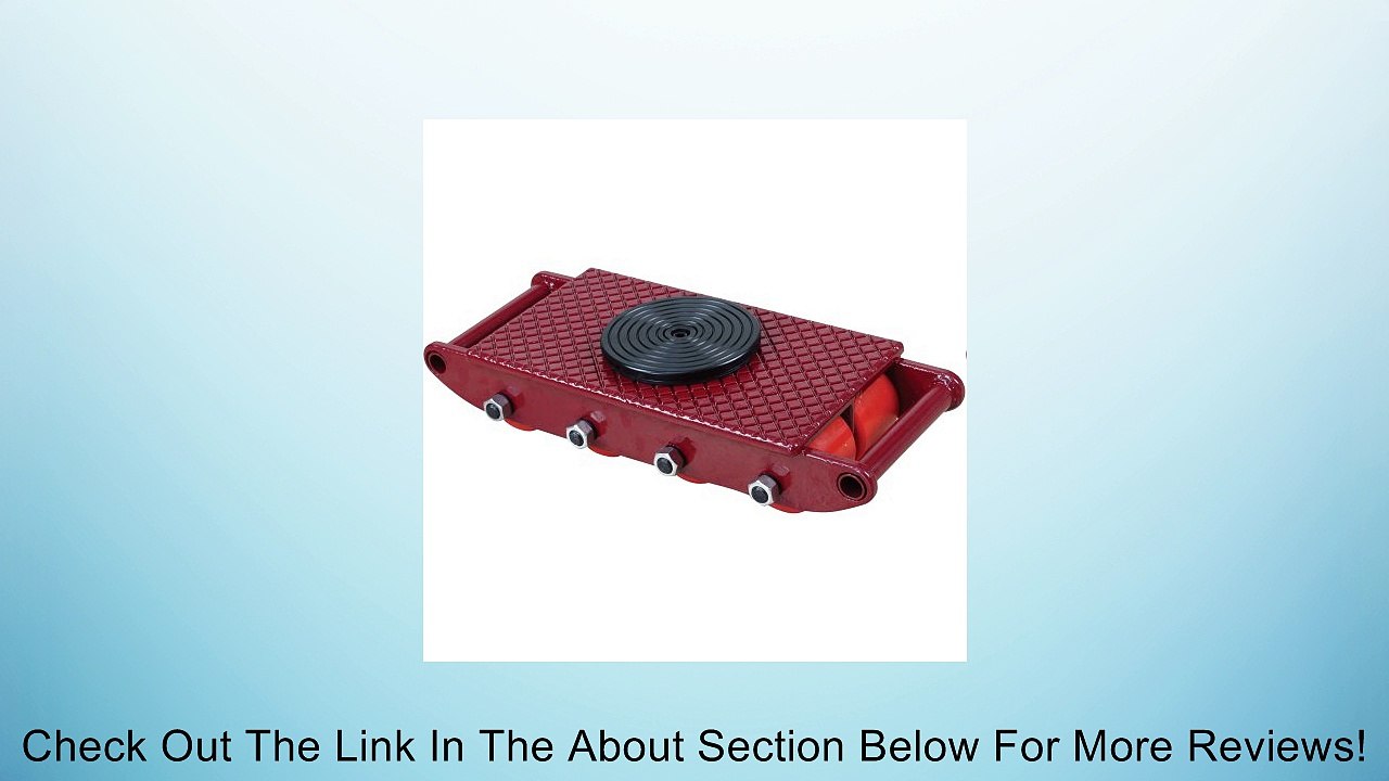 Northern Industrial Tools Machinery Mover - 12-Ton Capacity, 360deg Rotation Review