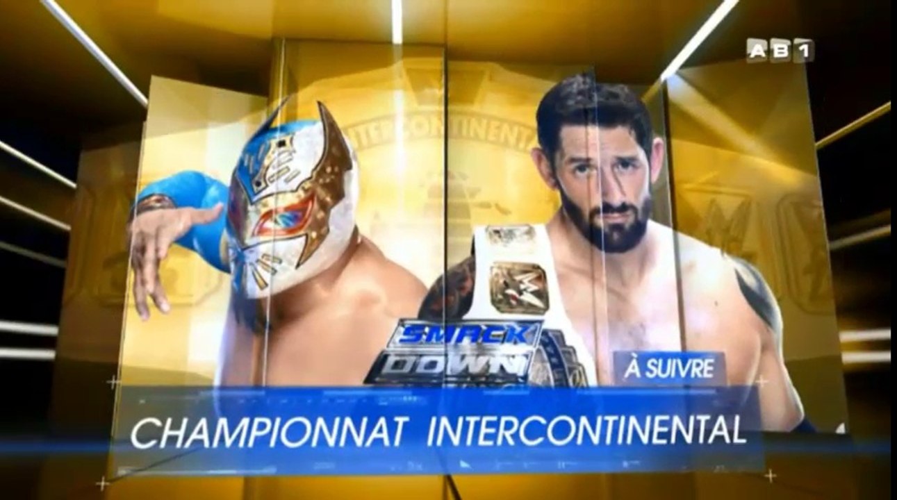 AB1 SMACKDOWN SIN CARA VS BAD NEWS BARRET