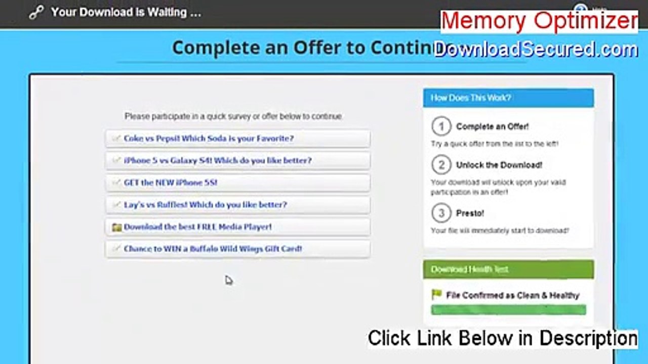 Memory Optimizer Full [Instant Download]