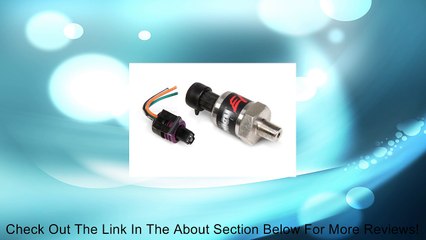 Holley 554-102 Fuel Pressure Transducer Review