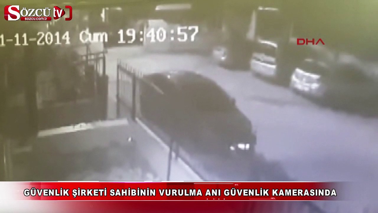 Cinayet anı kamerada!