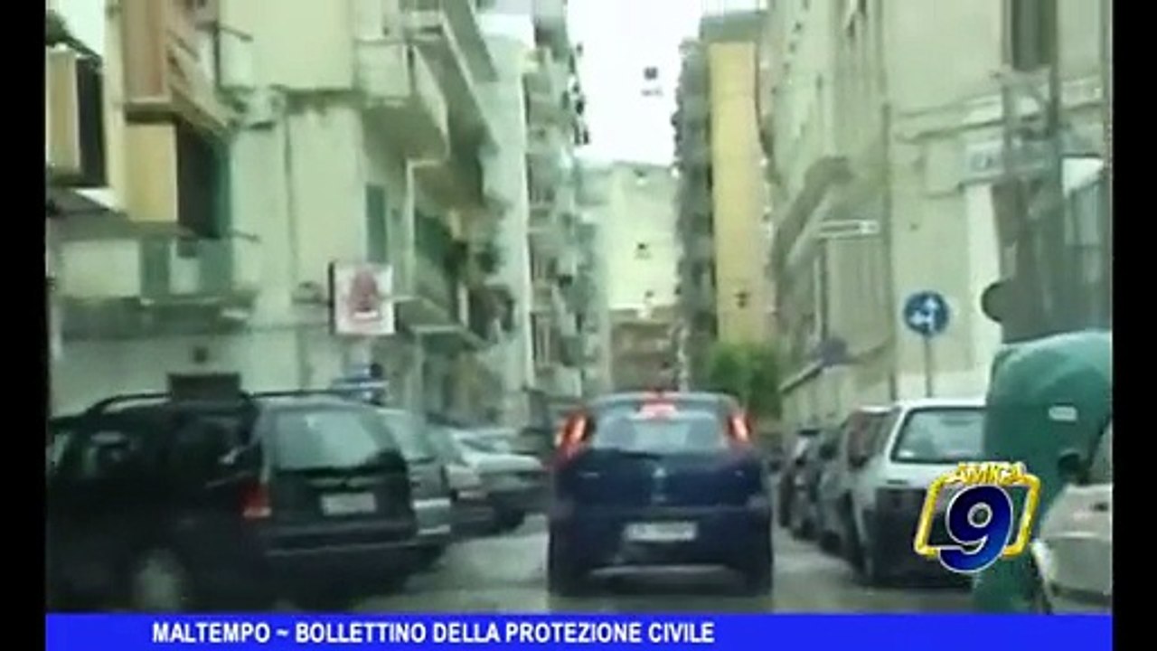 MALTEMPO | Bollettino della protezione civile