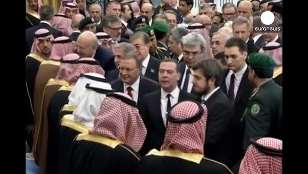 King Abdullah death: World leaders gather in Riyadh to offer condolences