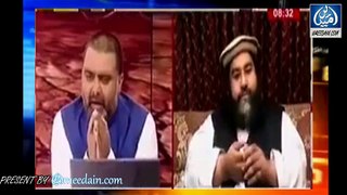 Tahir Ashrafi Insult Indian PM Modi on India TV