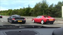 Ferrari Enzo brutal acceleration