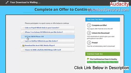 Audacity Download Free (Risk Free Download)