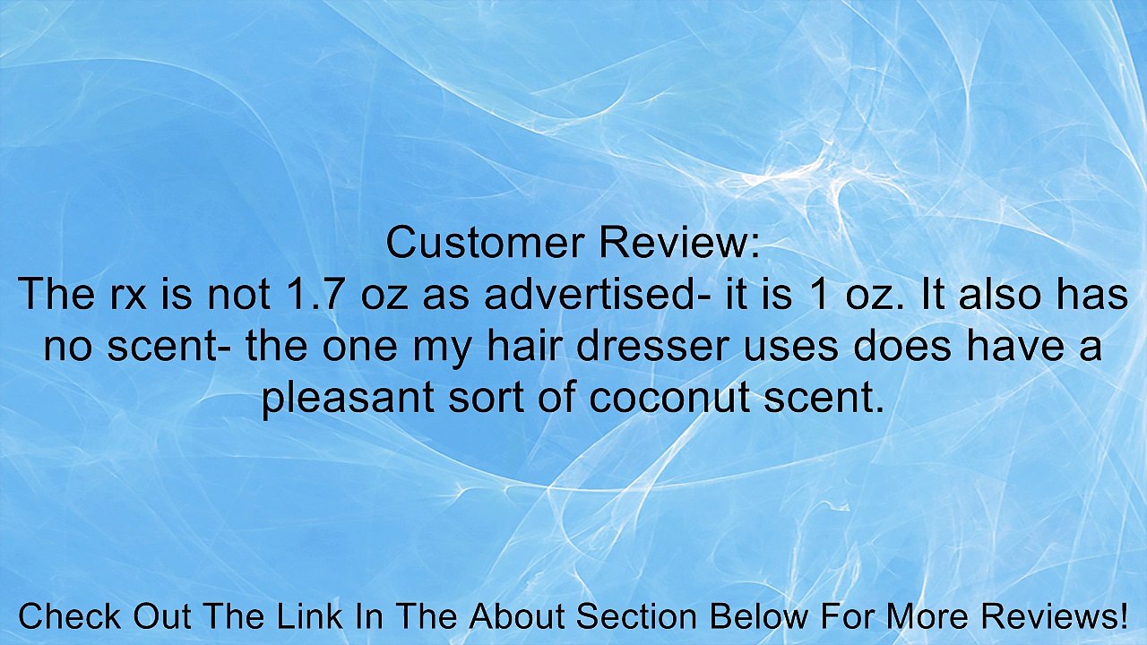 KERATIN COMPLEX 1 INFUSION and 1 INTENSE rx 1.7 oz each Review