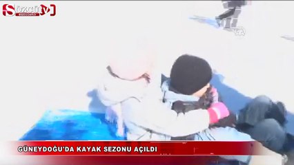 Güneydoğu'da kayak sezonu açıldı