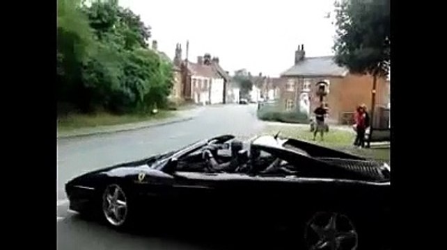 Peugeot 106 thinks its a super car, fail