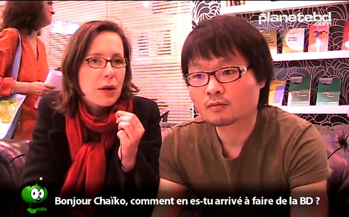 Chaiko en interview pour planetebd.com