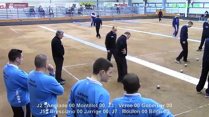 Quarts de finale, troisième étape du Super 16, Sport Boules, Fontaine 2015