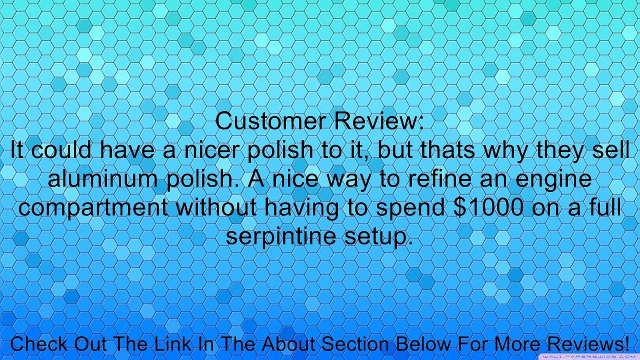 CHEVY SMALL BLOCK COMPLETE PULLEY SET (LWP) - MACHINED Review