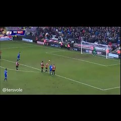 Rochdale takımının ilginç penaltı taktiği
