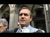 Napoli - De Magistris all'inaugurazione dell'anno giudiziario (24.01.15)